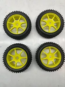 kyosho inferno dx tires and rims - Picture 1 of 4