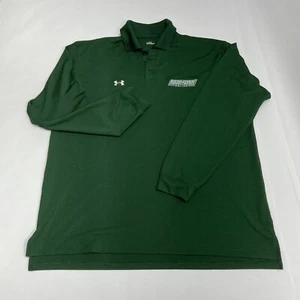 Roush Fenway Racing Mens XL  Team Issued Long Sleeve Polo Shirt Under Armour - Picture 1 of 8