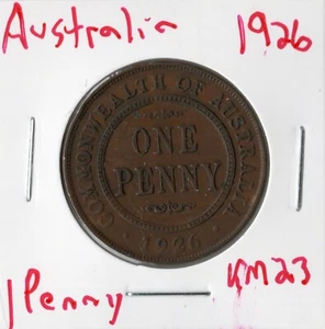 Moneda Australia 1 Centavo 1926 KM23 - Imagen 1 de 4