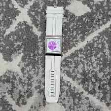 Rockwell white and purple Mercedes watch