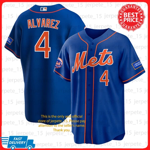 Francisco Alvarez #4 New York Mets 2023 Season Royal Jsy Fanmade All Size Cover