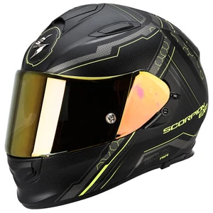 Scorpion EXO-510 AIR SYNC Motorrad Integralhelm Touring - matt schwarz neon gelb - Bild 1 von 5