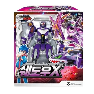 Metal Cardbot Shadow X Korean Airplane Transforming Action Figure Robot Toy - Picture 1 of 4