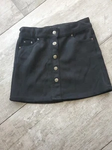 Girls Woven Skirt Black By Wonder Nation Adjust. Waist Size S/Sh 6-6x - Picture 1 of 5