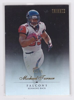 2010 Topps Tribute - Black Parallel #61/75 - Michael Turner #42 - Image 1 of 2