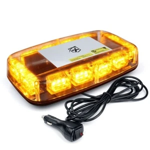 NEW Xprite Amber Blaze Series 12" LED Rooftop Strobe Light for Hazards Warning - Picture 1 of 4