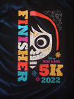 Rundisney 2022 Wine And Dine 5K Coco I Did It Finisher Shirt Size Adult S