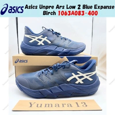 Asics Unpre Ars Low 2 Blue Expanse Birch 1063A083-400 talla para hombre - Imagen 1 de 4