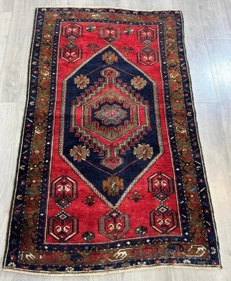 Vintage Kolialai Orientteppich  Perserteppich Teppich  176 cm x 104 cm C80157 - Bild 1 von 4
