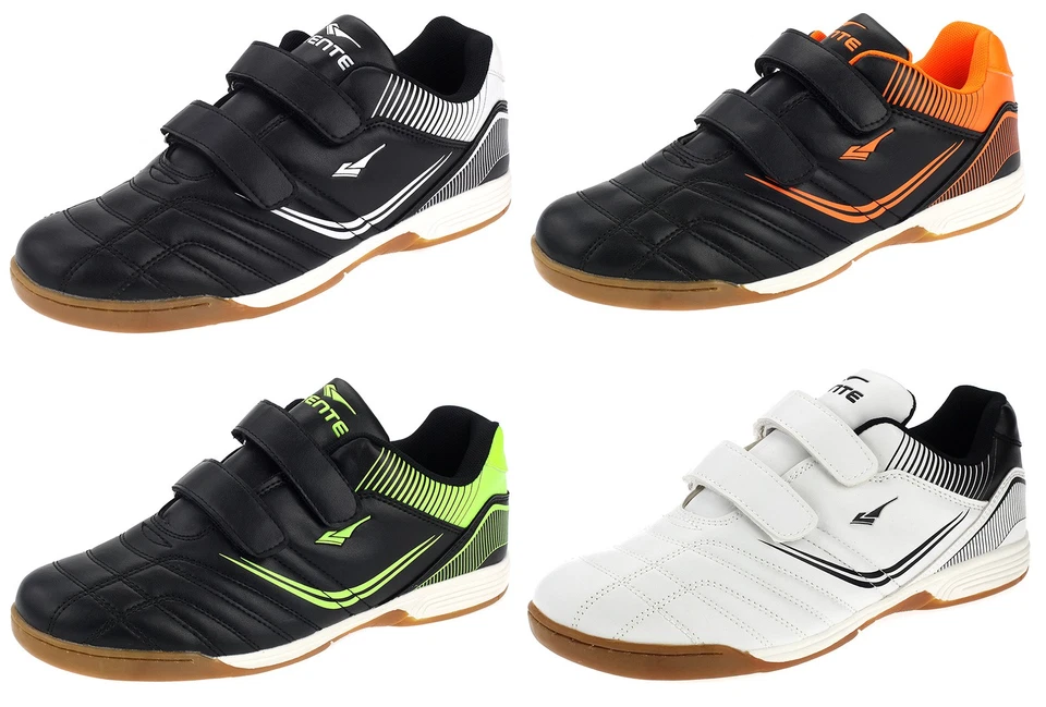Sportschuhe  Turnschuhe Hallenschuhe Indoor Schuhe mit  Klettverschluss 15972 - Bild 1 von 4