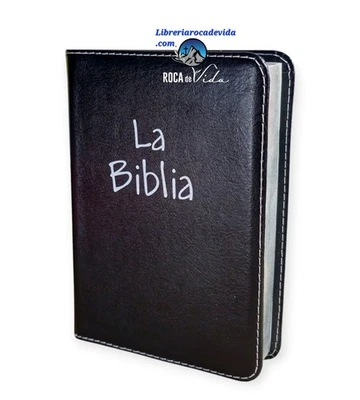 Biblia Traducción Lenguaje Actual TLA Compacta Imit.Piel Negro Letra 10 Puntos  - Image 1 of 4