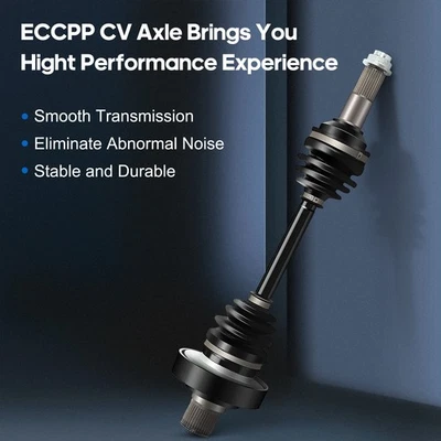 Eje articulado ECCPP CV para Yamaha Grizzly 660 2003-2008 lado trasero derecho Foto 1 de 4