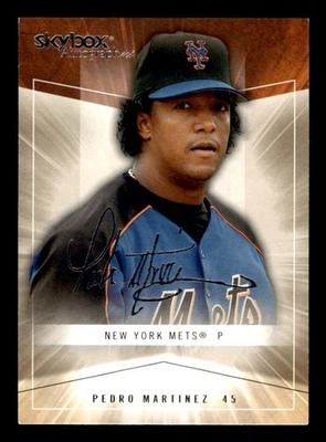 SkyBox Autographics #36 2005 Pedro Martínez Foto 1 de 2