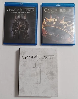🐲 GAME OF THRONES: Seasons 1-3 Blu-Ray, Like New Condition! Great Series! - Image 1 of 4
