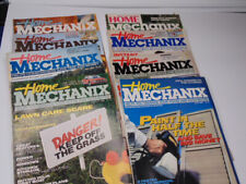 Menge 8 Home Mechanix Vintage Zeitschriften 1980er Jahre Verwalten Sie Ihr Haus & Auto besser