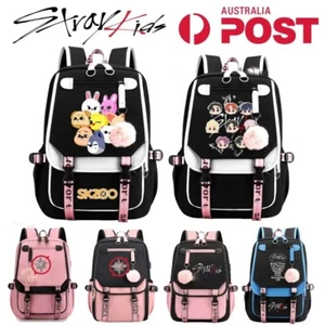 Kpop Stray Kids Backpack Rucksack Pack Cartoon Large Bookbag School Bags Travel - Imagen 1 de 29