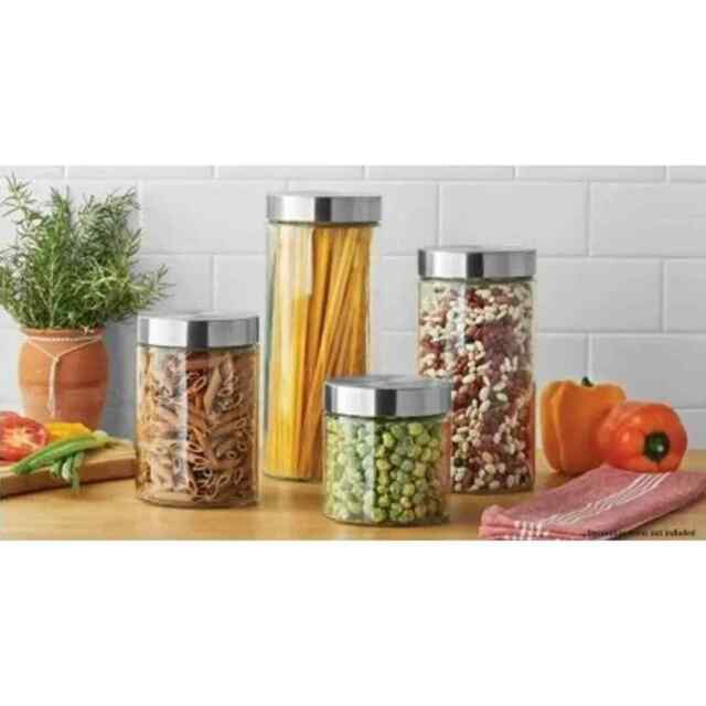 Mainstays Insulated Container with Lid, Stainless Steel Food Storage, Size: 33 oz