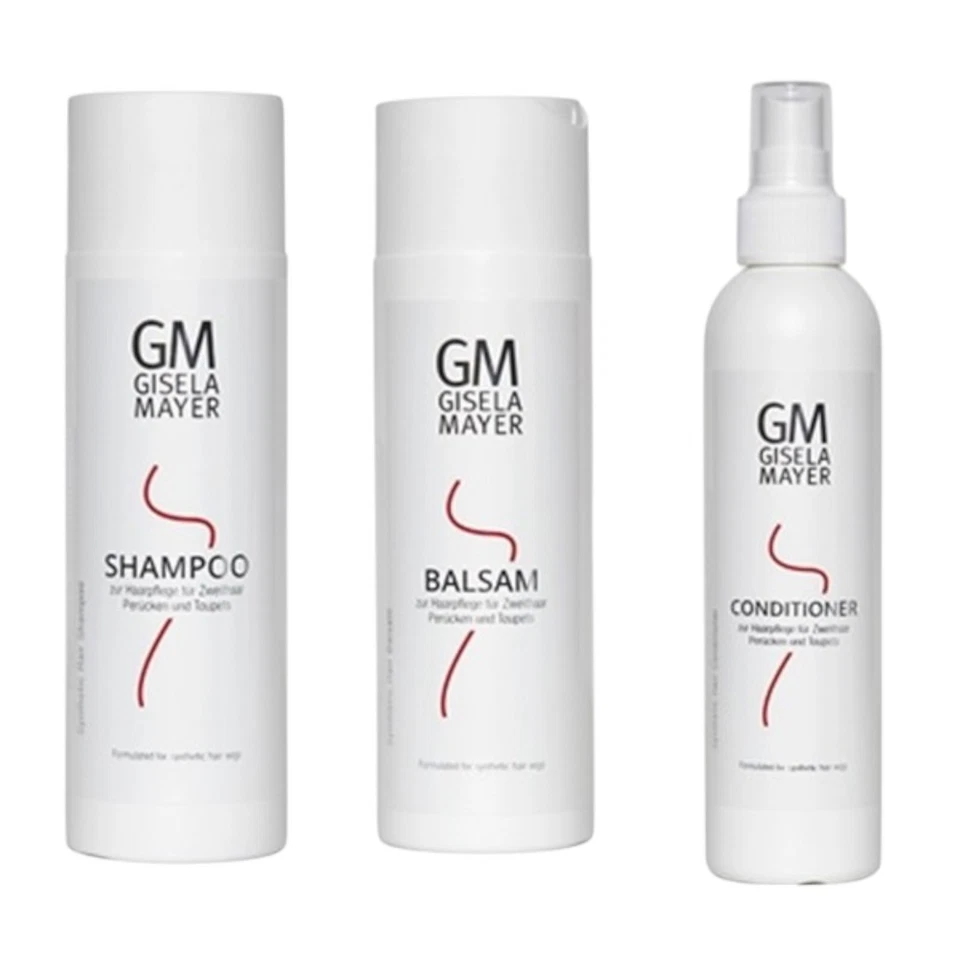 BIENE540 Kit de cuidado de pelucas Gisela Mayer Avant Garde champú bálsamo acondicionador 200 ml cada uno