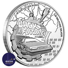 NIUE 2021 - 2$ NZD Retour Vers le Futur™ - 1oz argent 999‰ - Bullion Coin 