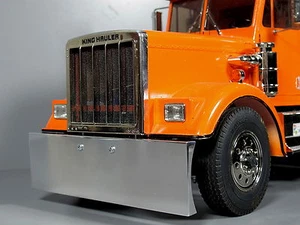Aluminum Front Lower Bumper Tamiya 1/14 Semi GlobeLiner King Grand Knight Hauler - Picture 1 of 5
