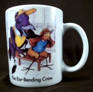 Golfvögel Unternehmen Henriksen Importe ""Die Ohrbiegekrähe Kaffee Teebecher - Bild 1 von 7
