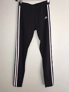 Adidas Youth 16 XL Black Activewear Leggings - Picture 1 of 4