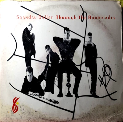 SPANDAU BALLET "Through The Barricades" EPIC E 40642 LP 1986 VINYL NM/JACKET G+ - Image 1 of 3