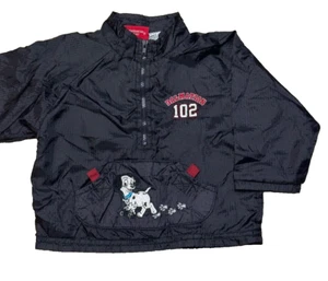 Disney 102 Dalmatians Kids Headquarters Black Windbreaker Jacket 18 Months - Picture 1 of 9