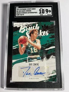 Dave Cowens ⭐️2019 Panini Court Kings Brush Strokes Auto /75 SGC WOW‼️💥 - Picture 1 of 2
