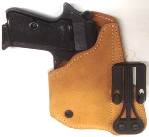 Walther PPK PP PPKS BLACKHAWK Suede Tuckable RH IWB Holster 421606BNR J-CLIP ITP - Picture 1 of 9