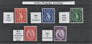 S9a - S74a Multiple Crown Green Phosphor Inverted Wilding Specialist Listing - Bild 1 von 1