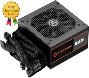 AGV Series 500W Netzteil, 80 plus Bronze zertifiziert, nicht modulares Netzteil - Bild 1 von 6