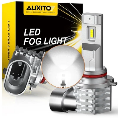 AUXITO 9005 HB3 LED Bulbs Fog Light  Daytime Running Light DRL 6500K Xenon White - Image 1 of 4