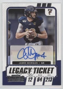 2021 Panini Contenders Draft Picks Legacy Ticket James Morgan #LT-JM Auto - Imagen 1 de 3
