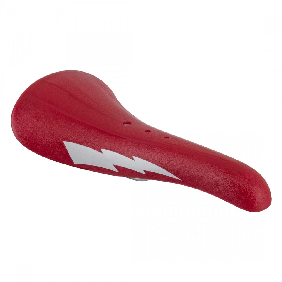 Asiento BMX Se Bikes Blitz - Rojo/Blanco 135mm Ancho Rieles de Acero Unisex Foto 1 de 1