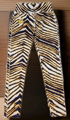 Mujer Zubaz NFL Minnesota Vikings Leggings Tiro Alto Yoga Pantalones Talla Pequeña Foto 1 de 4