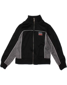 LEVI'S Baby Boys Tracksuit Top Jacket 18-24 Months Black Colourblock DC30 - Picture 1 of 3
