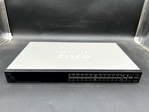 SG550X-24-K9 Przełącznik Cisco - Darmowa wysyłka w Wielkiej Brytanii! - Zdjęcie 1 z 2