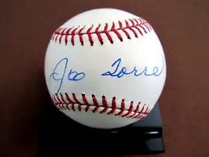 JOE TORRE WSC NEW YORK YANKEES HOF MANAGER SIGNED AUTO OML BASEBALL JSA BEAUTY - Picture 1 of 3