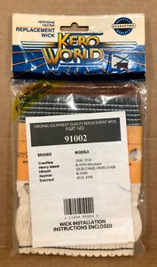 🐾 Kero World Kerosene Heater Replacement Wick 91002 Crestline Keymar Hitachi 🐾 - Picture 1 of 2