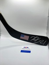 HILARY KNIGHT Team USA Women Olympic Autograph SIGNED Hockey Stick Blade PSA COA