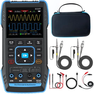 Digital Oscilloscope Dual Channel 250MS/s Sampling Rate Multimeter DDS Generator - Picture 1 of 9
