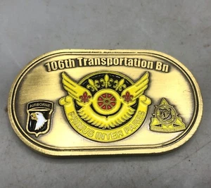 106th Transportation Battalion 101st Airborne PT Excellence Challenge Coin - Picture 1 of 5