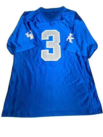 Vintage University of Kentucky Wildcats Starter Football Jersey Blue Men Large Cover