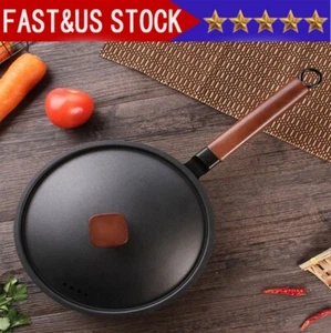 Non Stick Frying Pan Set Cast Iron Steak Skillet Cookware Cook Frypan - Picture 1 of 14