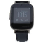 EK-G1 Montre Connectee Black Silicone Strap Smart Watch for Unisex - 1 Pc