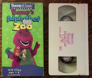 VHS TAPE~ BARNEY & FRIENDS~ 1994~ BARNY'S ALPHABET ZOO~AGES 1-8 - Picture 1 of 5