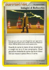 CARTA POKEMON - SUPPORTER - INDAGINI DI BELLOCCHIO - 109/127 - SEMIRARA - Foto 1 di 1