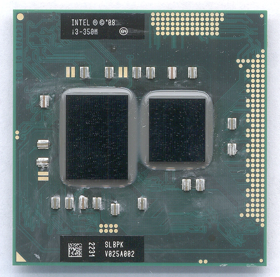 CPU Processore Intel Core i3-350M SLBPK - 2.267GHz per ASUS X72J - X72JK - K72JK - Immagine 1 di 1