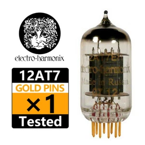 1PC Brand New Electro-Harmonix 12AT7 ECC81 Gold Pins Vacuum Tube Valve Tube - Picture 1 of 1